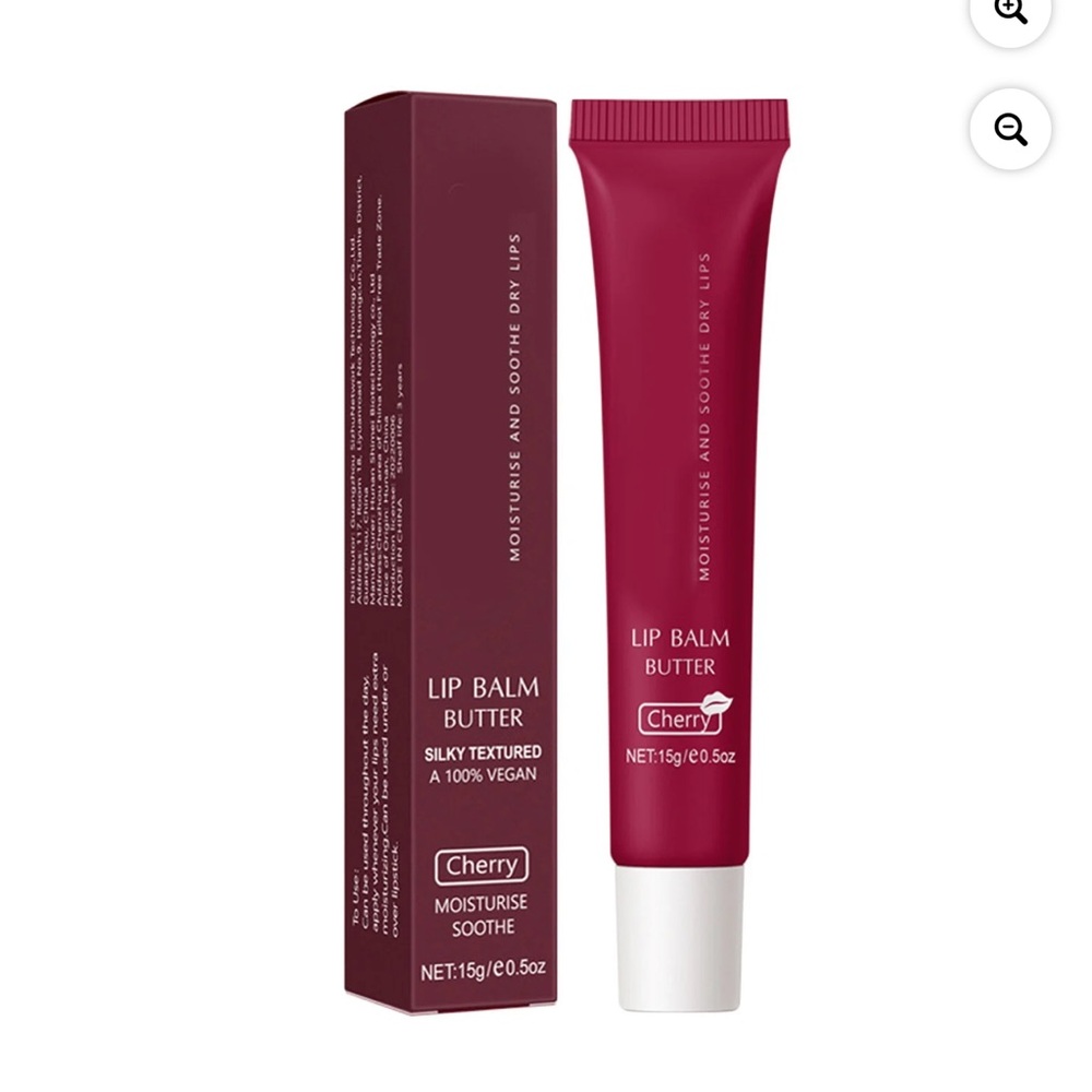 Lakerain Butter Lip Balm Hydrating Lip Balm All-day Non-stick Lip Care 15g